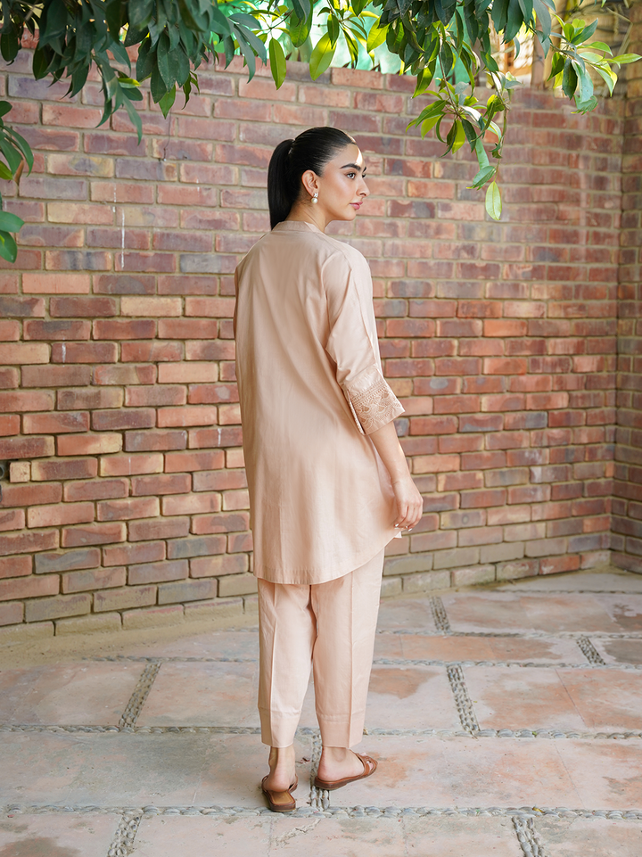 Beige Lace Set