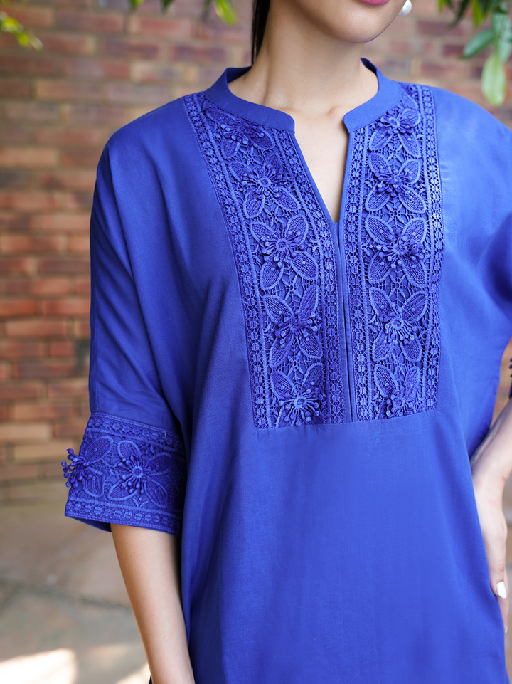 Blue Lace Set