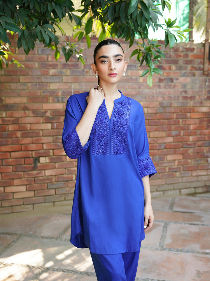 Blue Lace Set