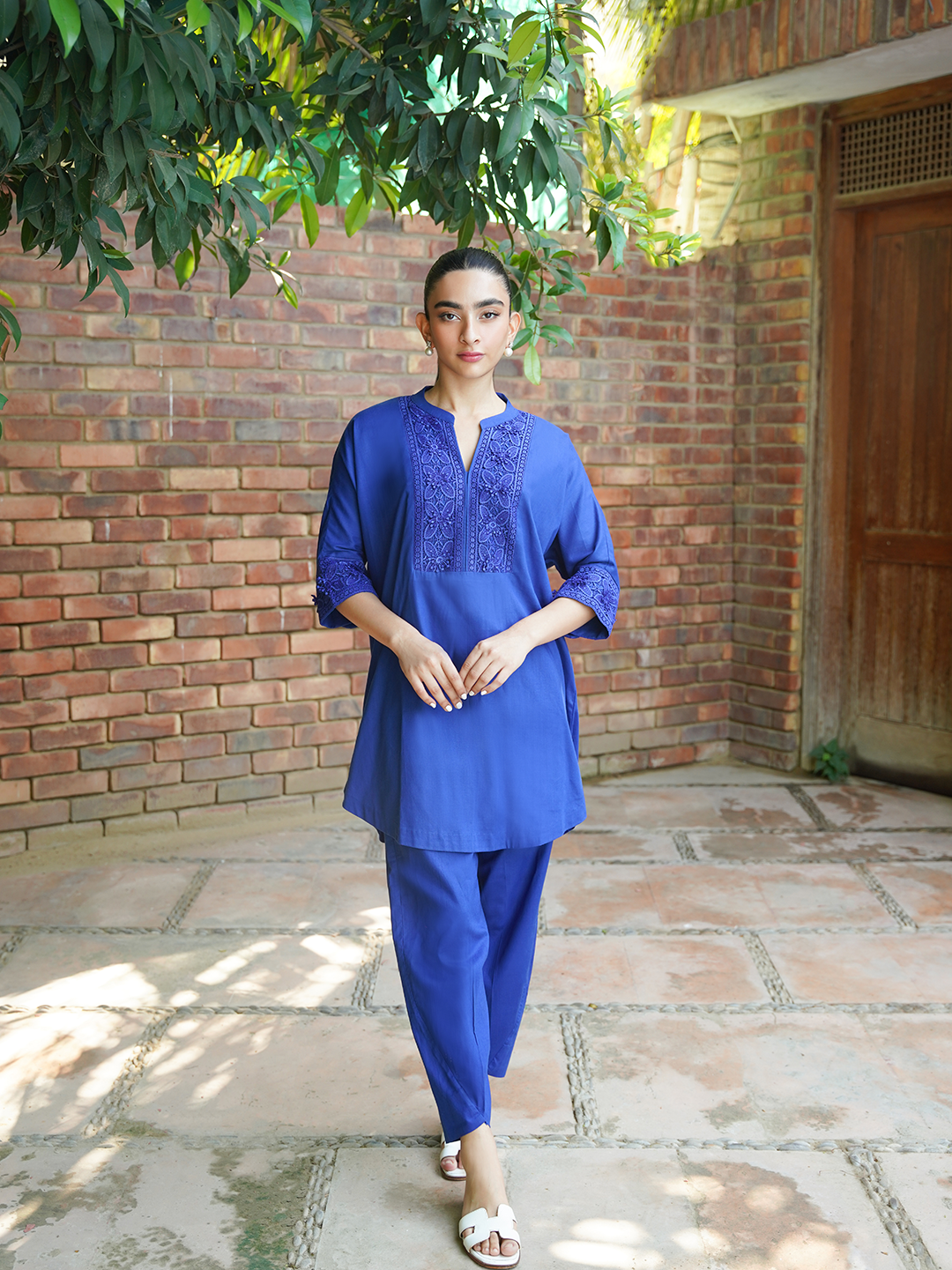 Blue Lace Set