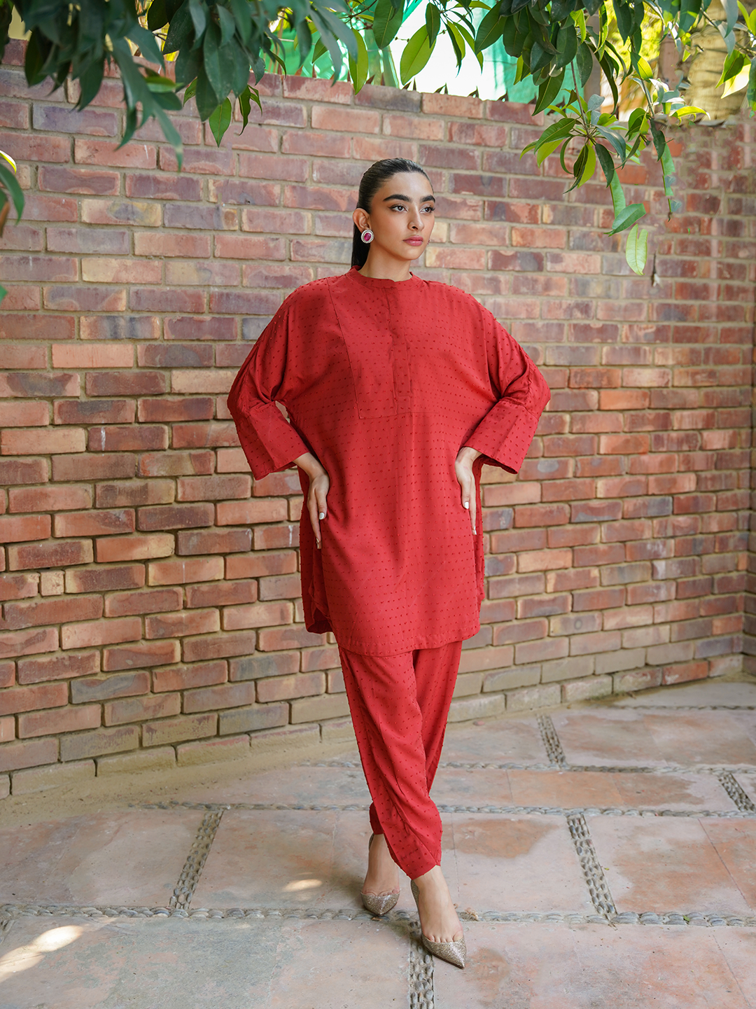 Brick Red set