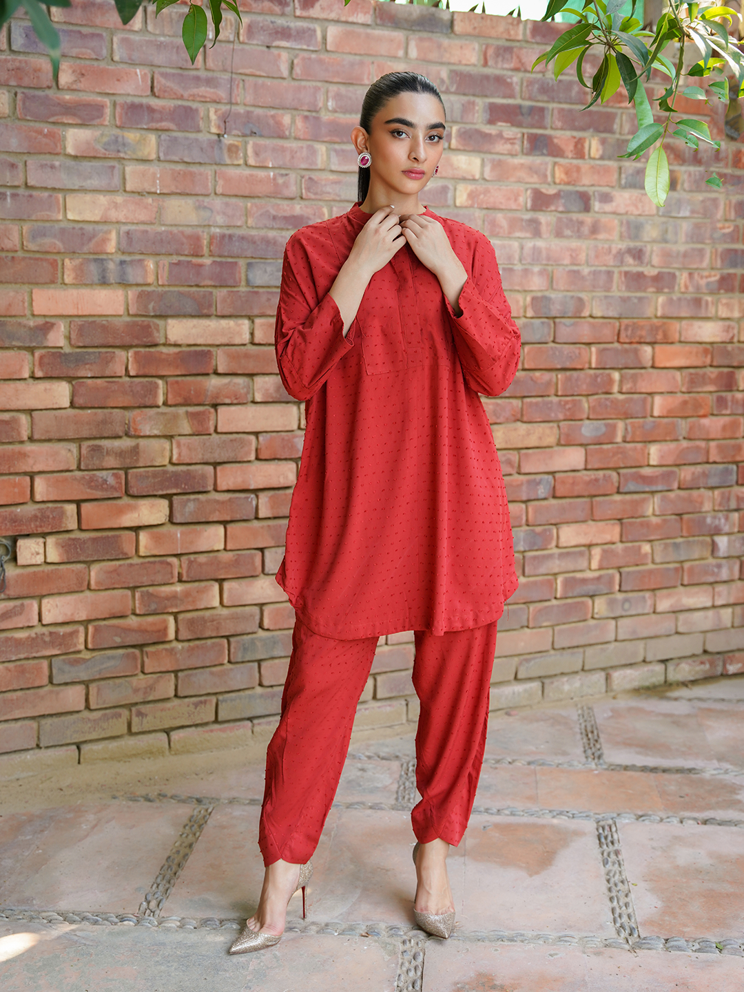 Brick Red set